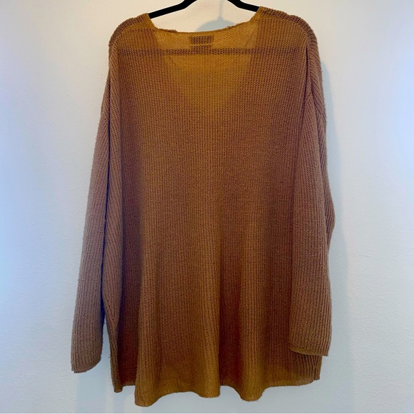 Urban Outfitters Mustard Knit Oversized Sweater - Picture 5 of 6